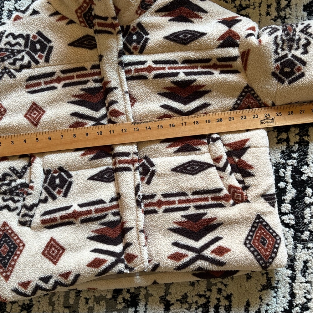 Miss Me Jean Southwestern Sherpa Jacket NWT - Picture 7 of 10